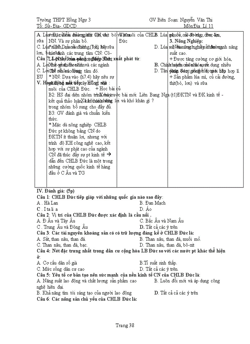 image for page ĐỊA LÍ 11 CB Bài 4 7