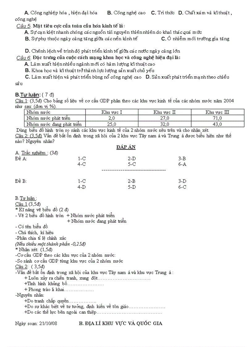 image for page Địa lí 11 phần 1 08 09