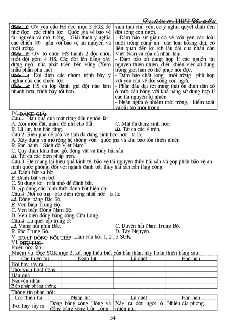 image for page Địa lý 12 cả năm