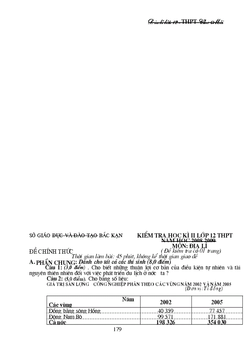 image for page Địa lý 12 cả năm