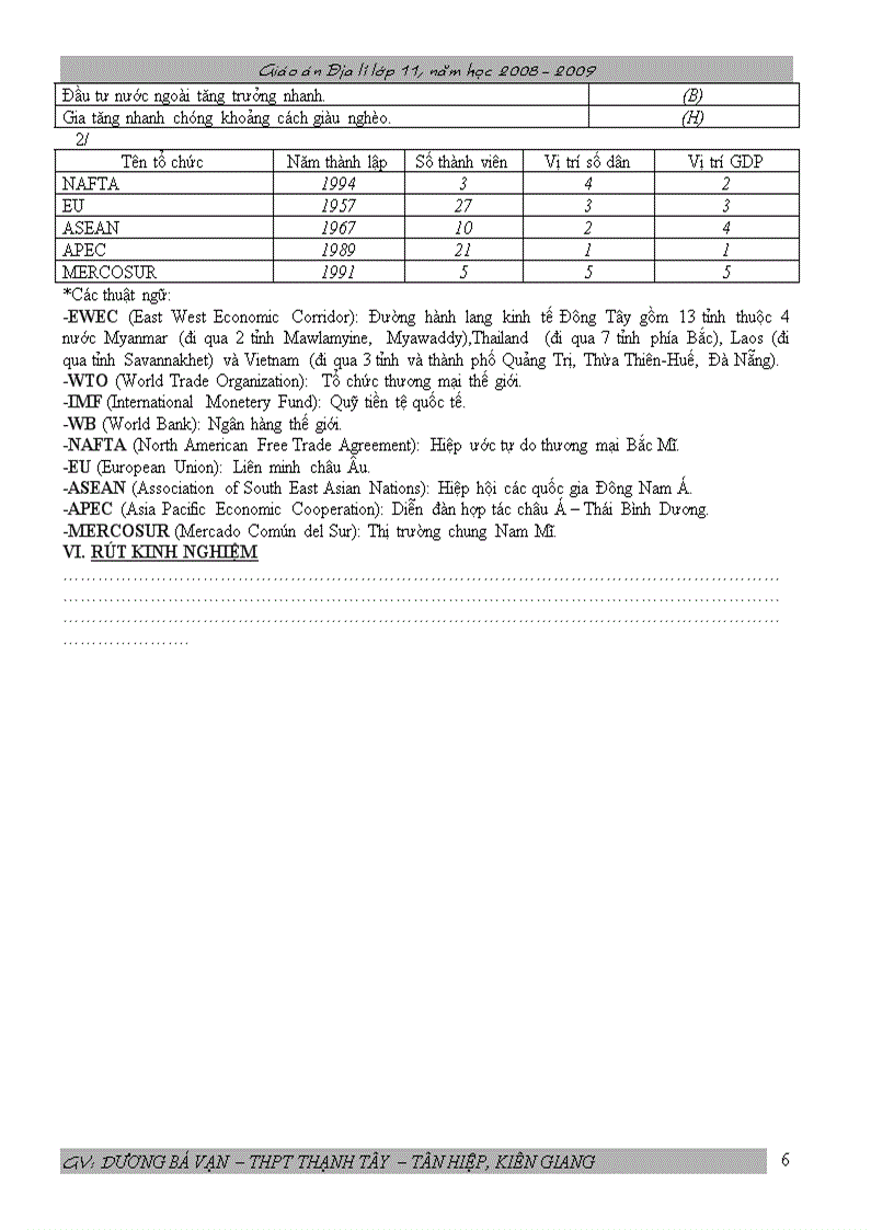 image for page GA ĐỊA HKI 4 cột CỰC HAY