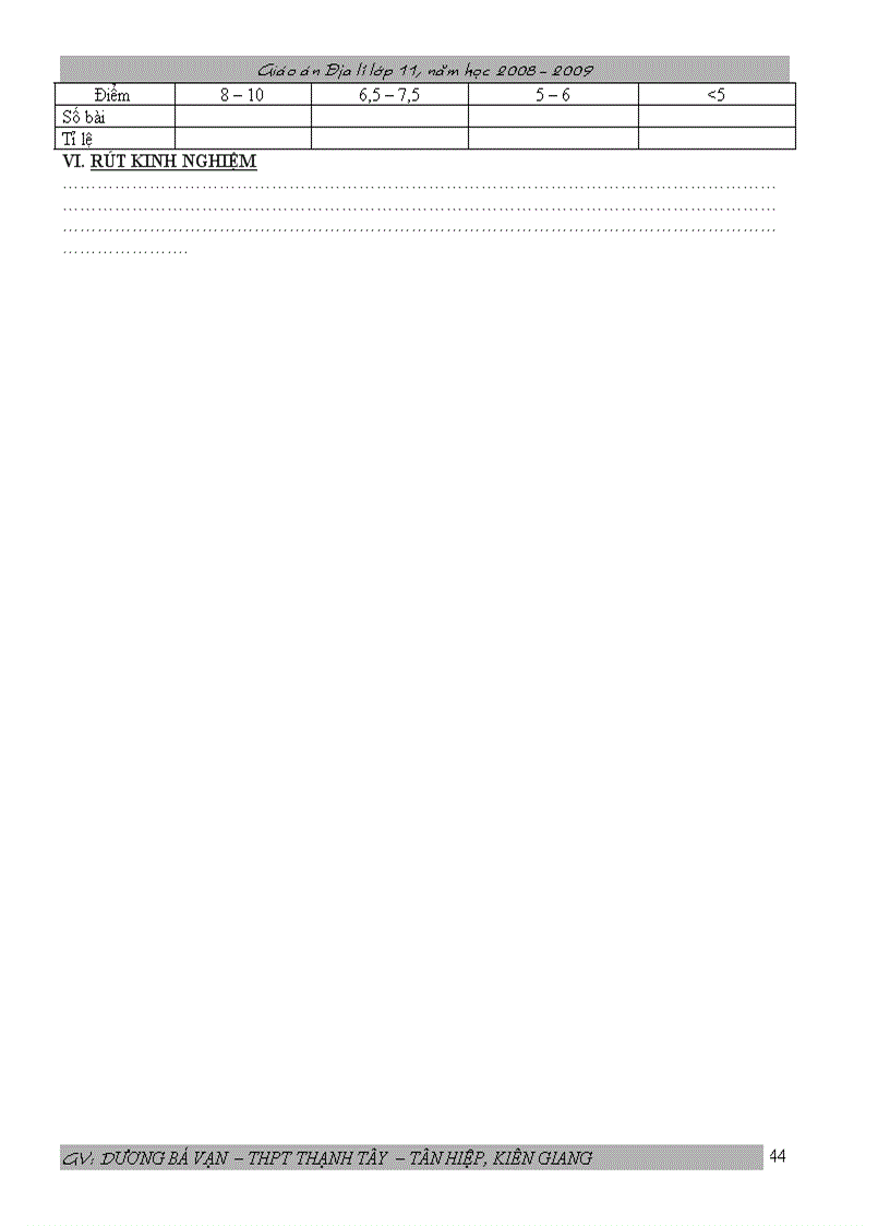 image for page GA ĐỊA HKI 4 cột CỰC HAY