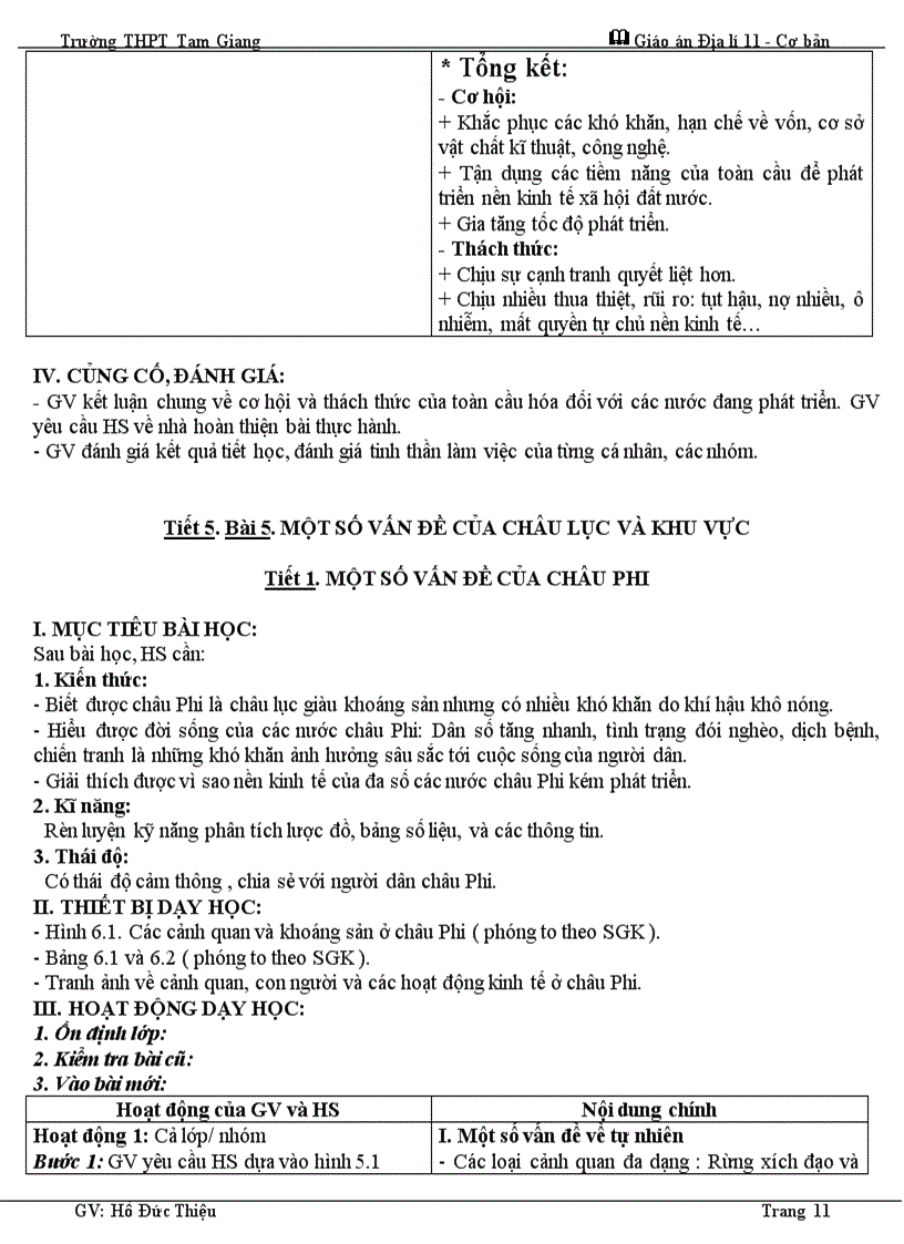 image for page Giáo án 11 cơ bản cả năm