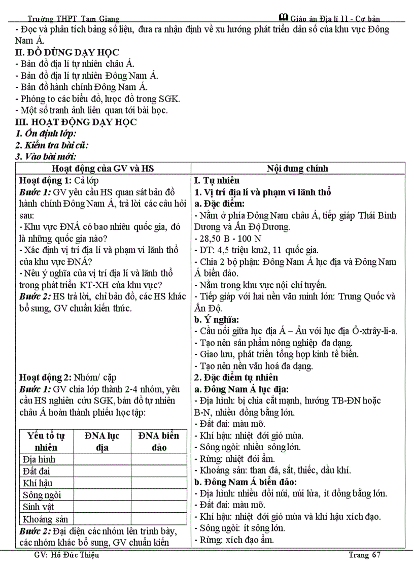 image for page Giáo án 11 cơ bản cả năm