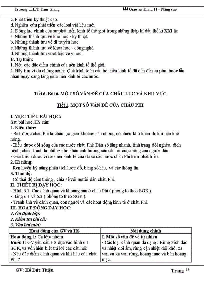 image for page Giáo án 11 nâng cao cả năm