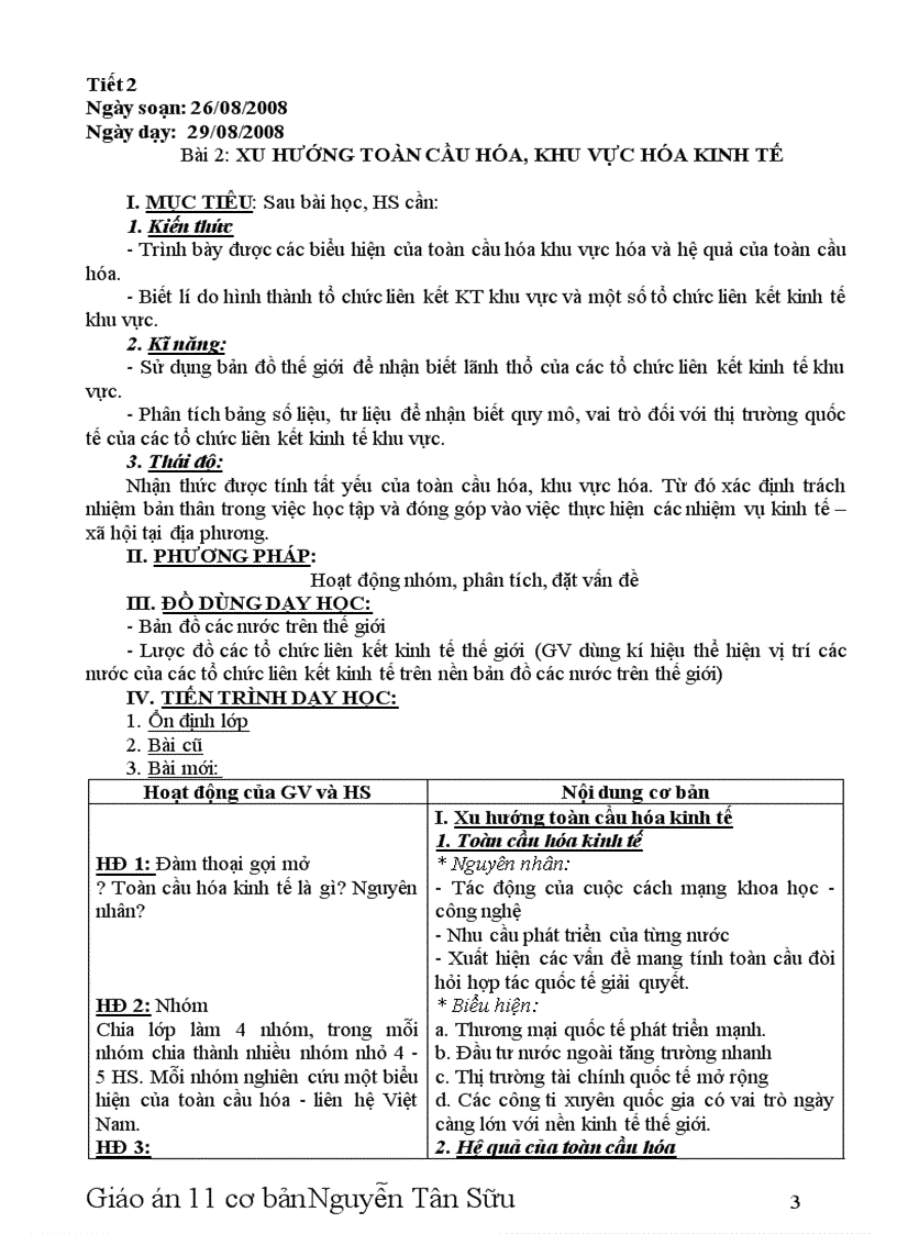 image for page Giáo án địa 11 cả năm ban cơ bản