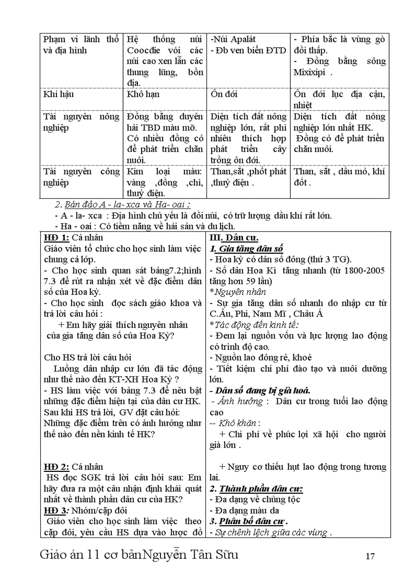 image for page Giáo án địa 11 cả năm ban cơ bản