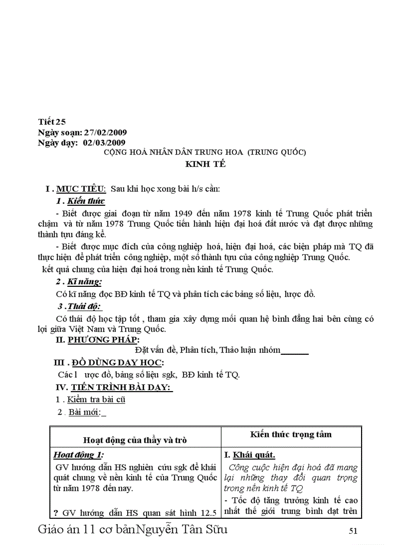 image for page Giáo án địa 11 cả năm ban cơ bản