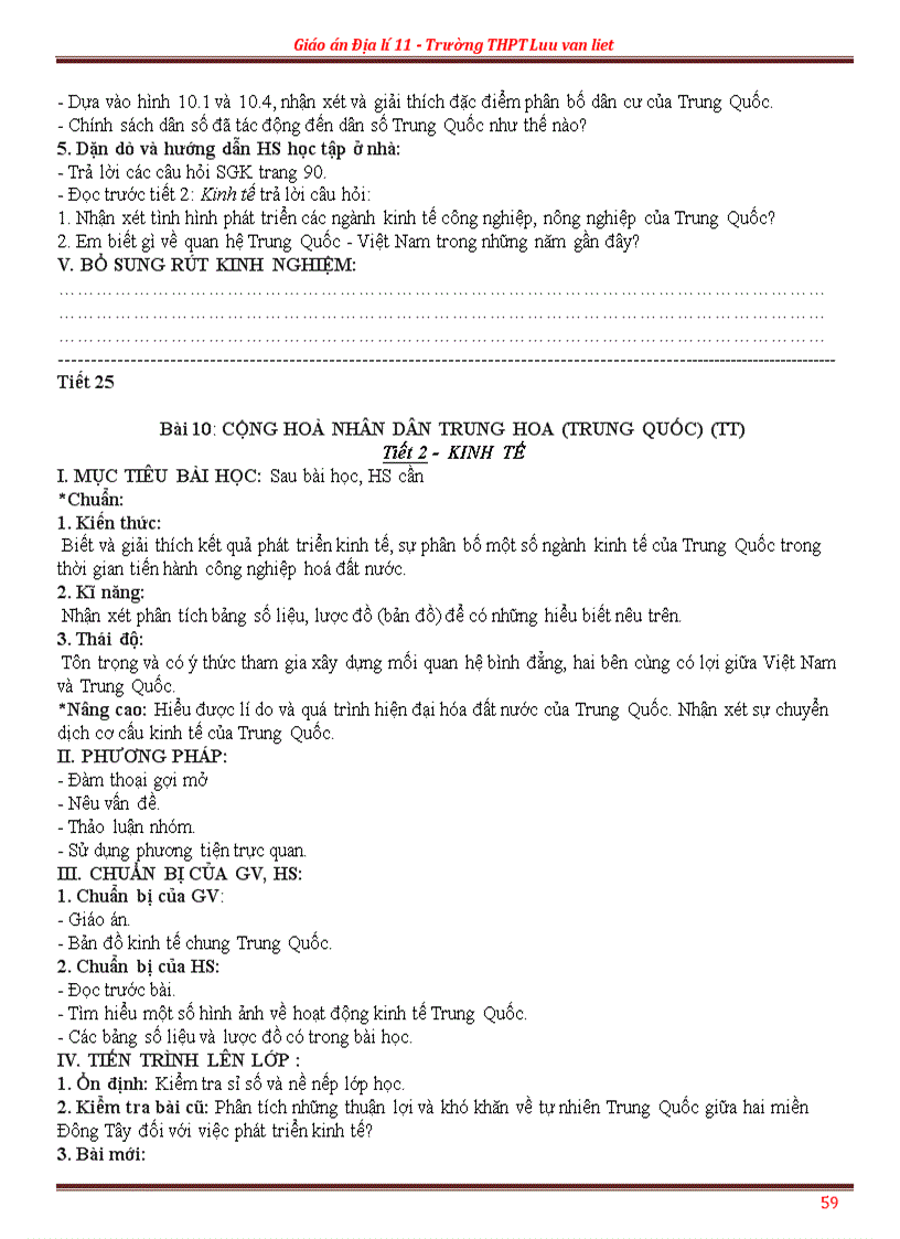 image for page Giao an dia 11 co ban tron bo hay