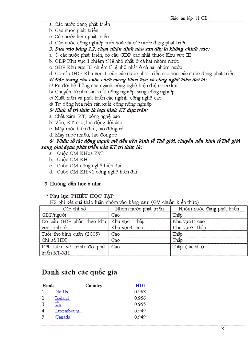 image for page Giao an DIA 11 Sau giam tai