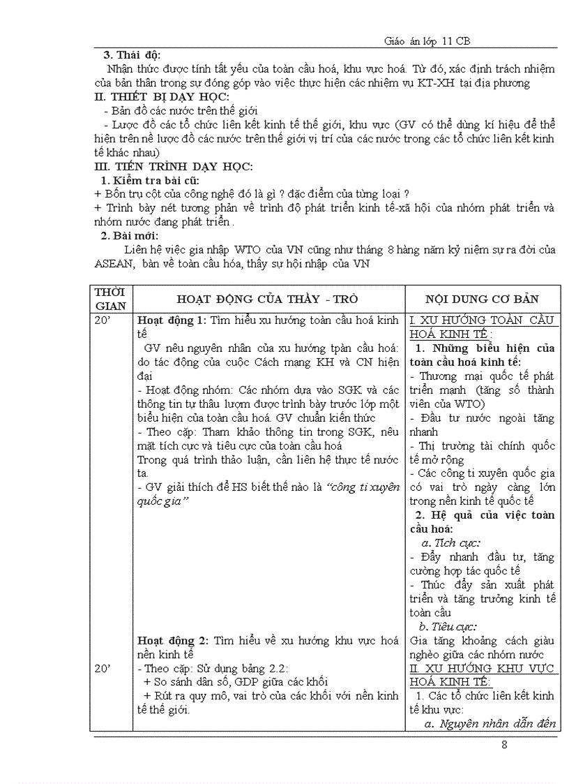 image for page Giao an DIA 11 Sau giam tai