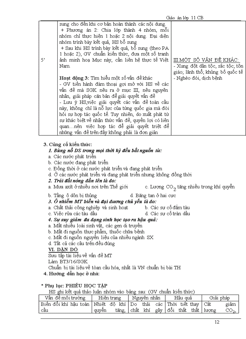 image for page Giao an DIA 11 Sau giam tai