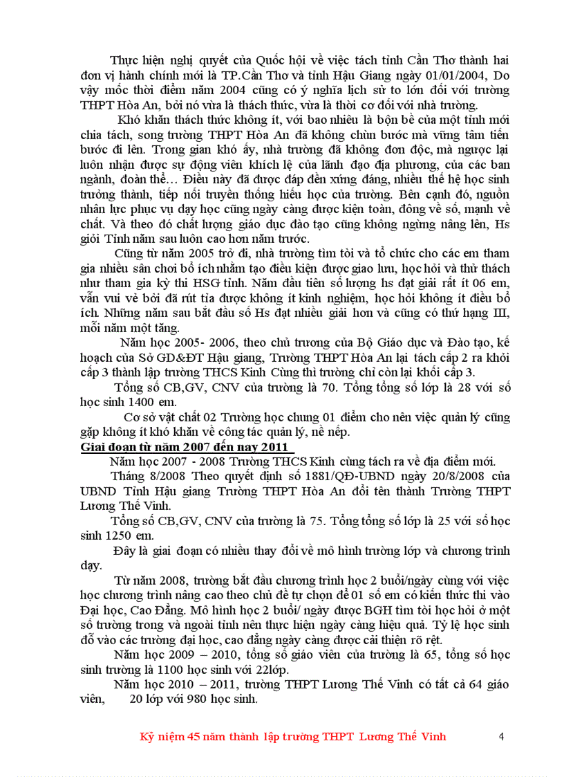 image for page Kỉ niệm 45 năm ngày thành lập trường