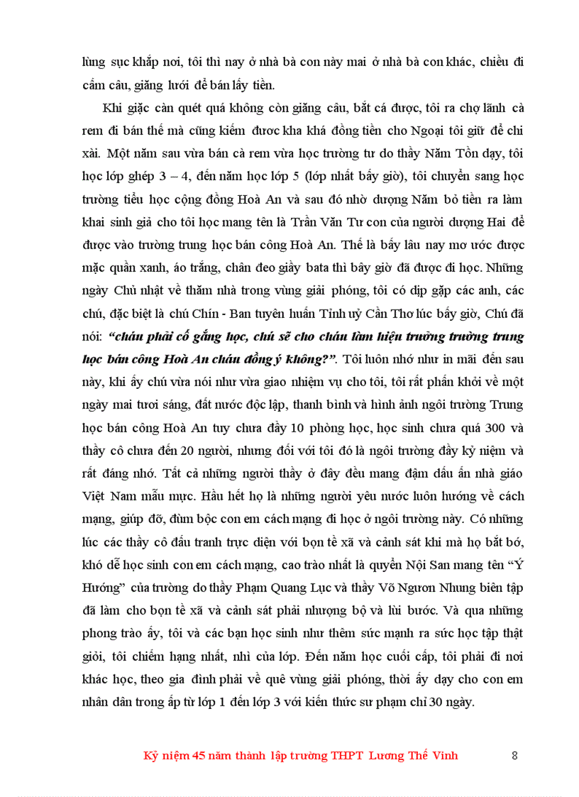 image for page Kỉ niệm 45 năm ngày thành lập trường