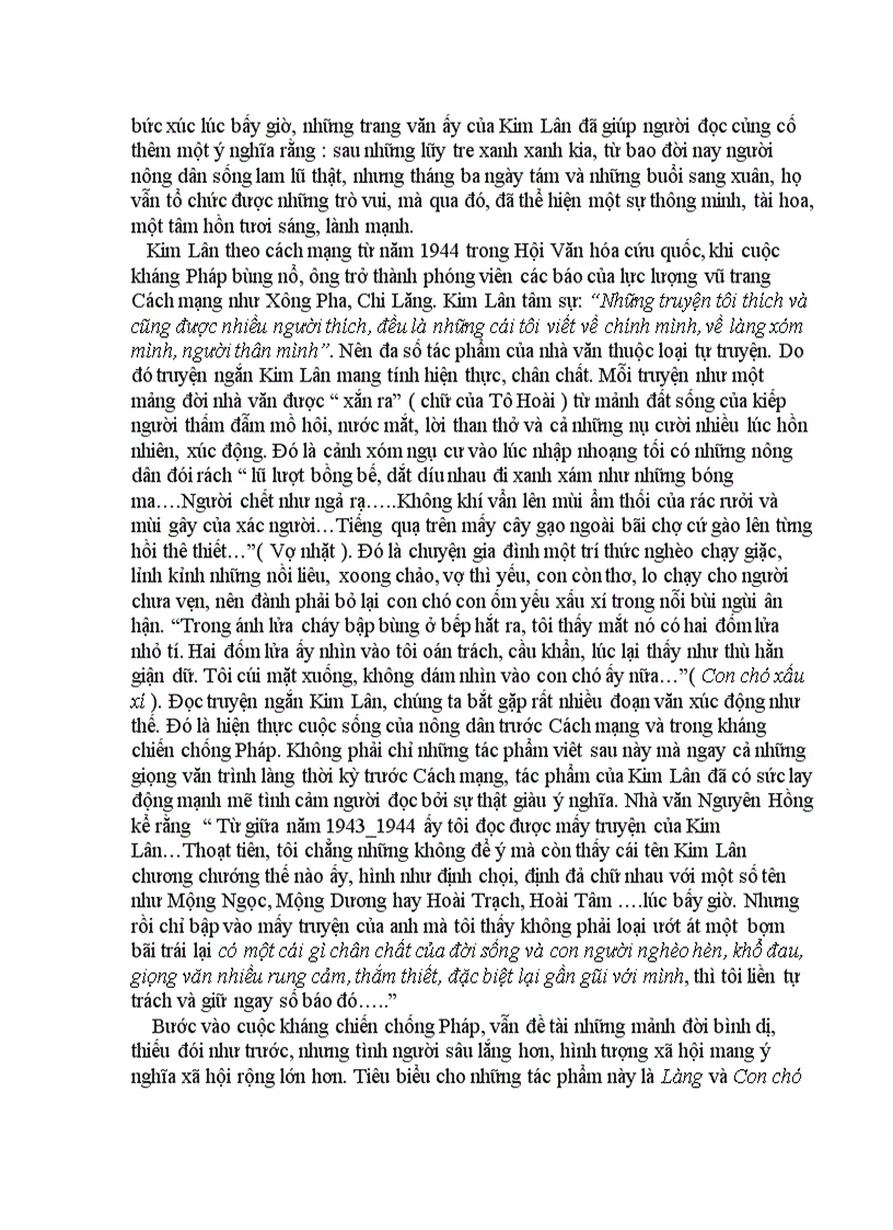 image for page Kim Lân nhà văn của đồng quê