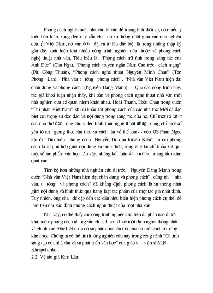 image for page Phong cách nghệ thuật là gì