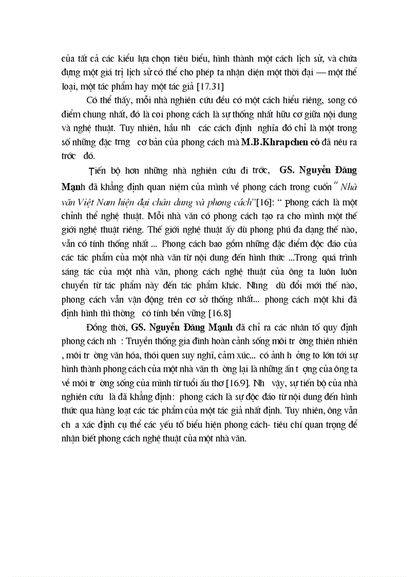 image for page Phong cách nghệ thuật là gì