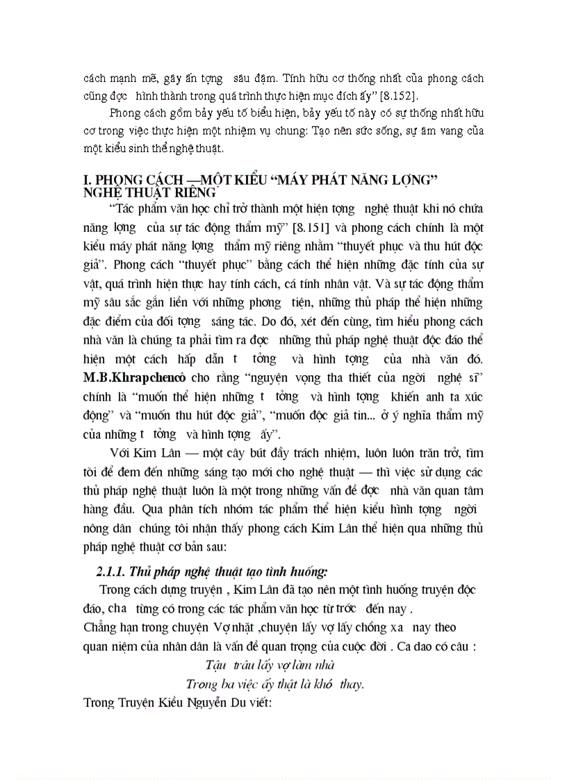 image for page Phong cách nghệ thuật là gì