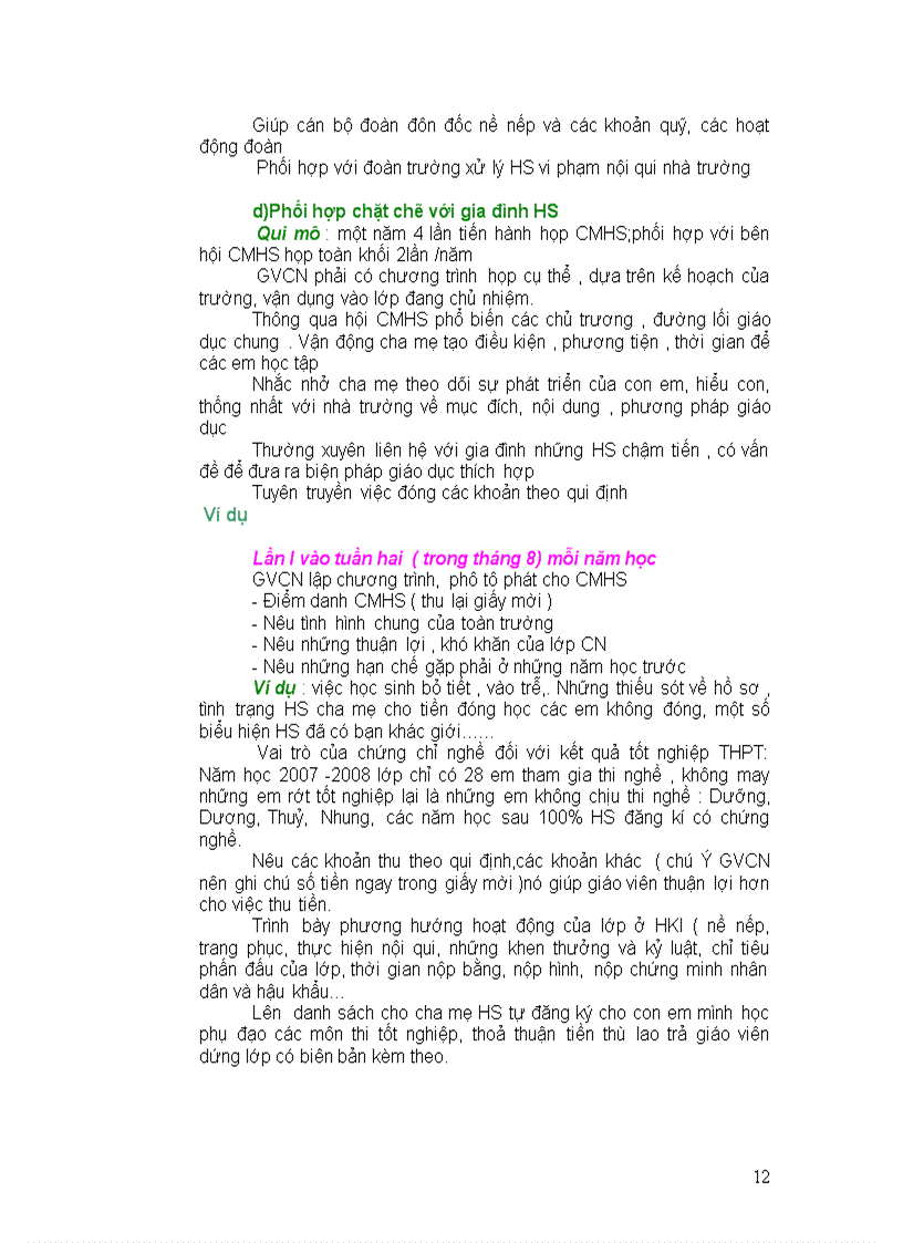 image for page Sáng Kiến kinh nghiệm chủ nhiệm 12