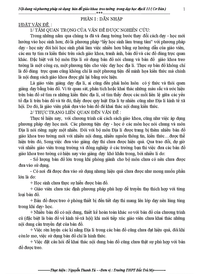 image for page SKKN noi dung và pp su dung ban do gk tro tuong trong day dia 11