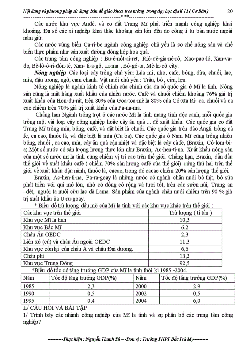 image for page SKKN noi dung và pp su dung ban do gk tro tuong trong day dia 11