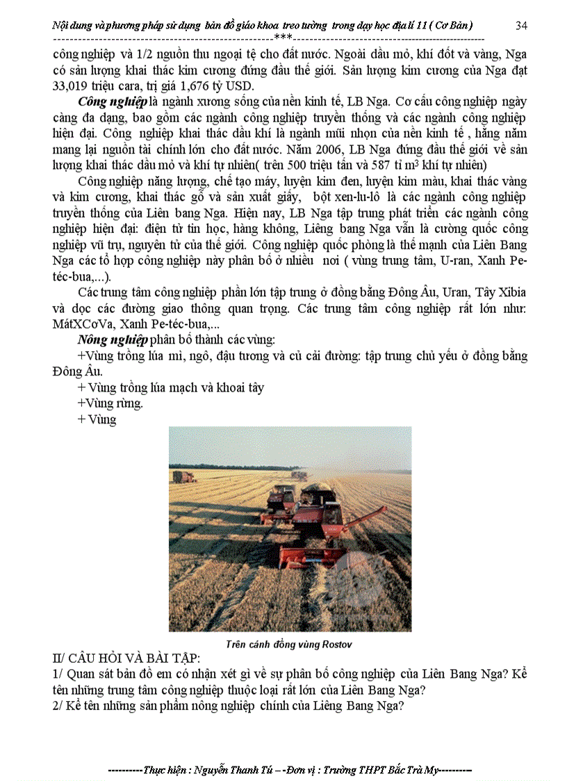 image for page SKKN noi dung và pp su dung ban do gk tro tuong trong day dia 11