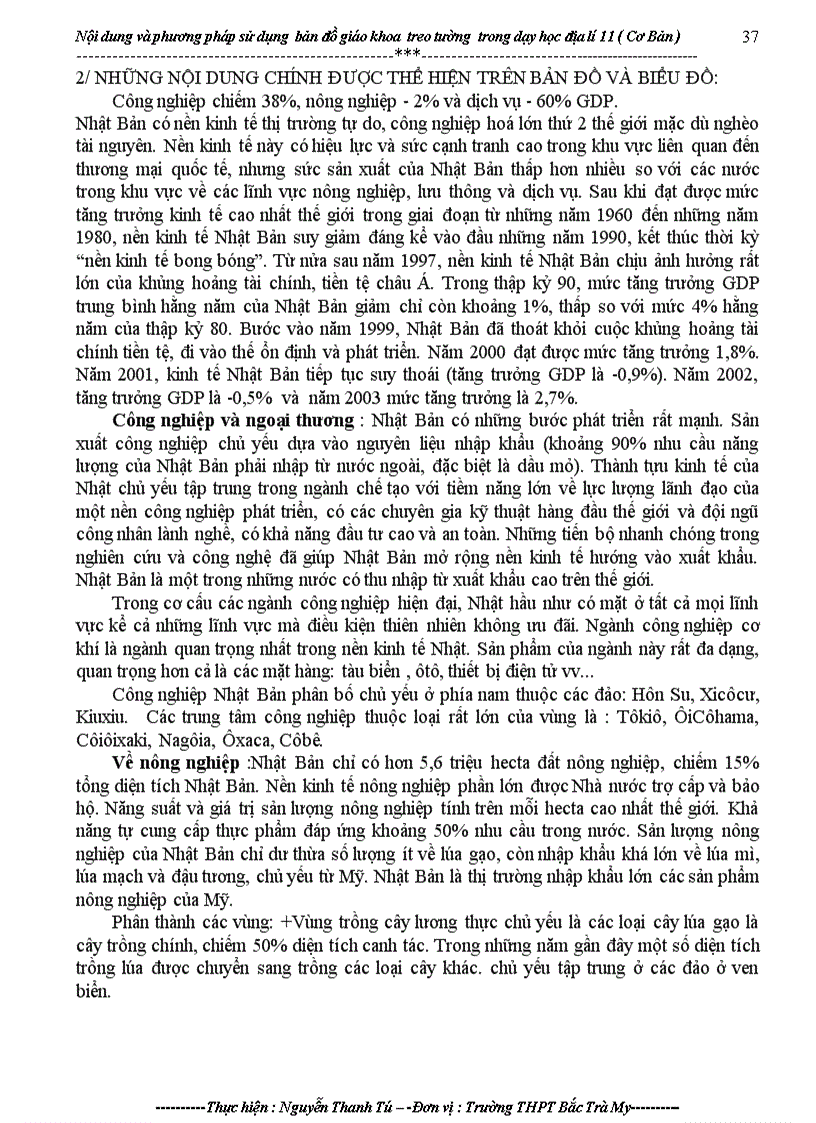 image for page SKKN noi dung và pp su dung ban do gk tro tuong trong day dia 11