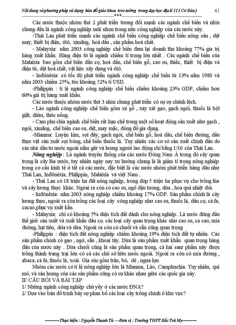 image for page SKKN noi dung và pp su dung ban do gk tro tuong trong day dia 11