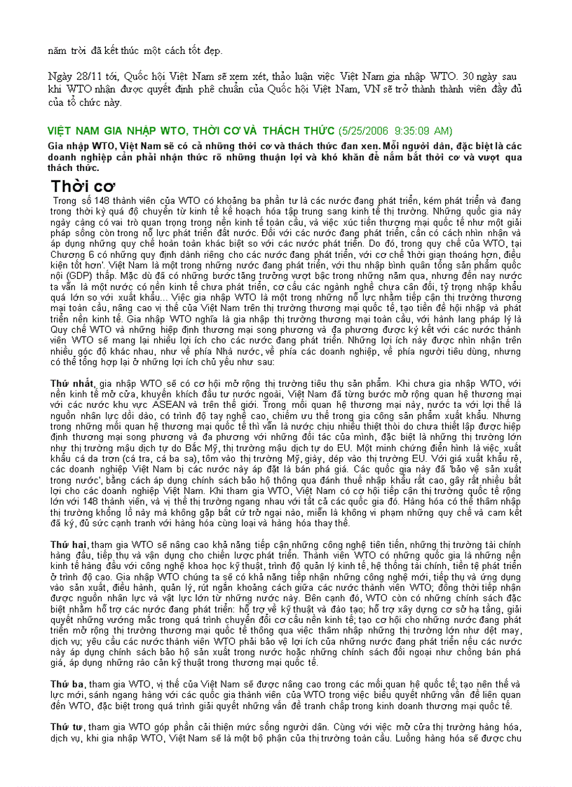 image for page Việt nam gia nhập WTO Cơ hội và thách thức doc