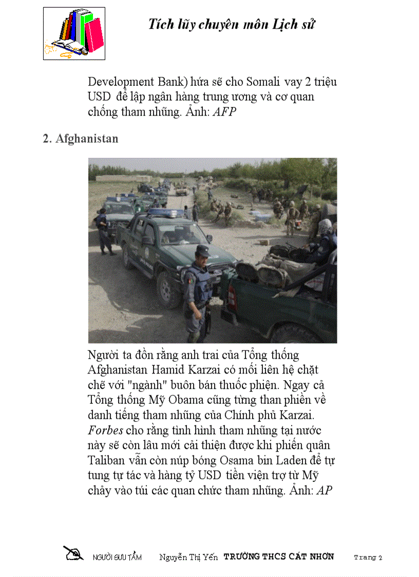 image for page 10 quốc gia tham nhũng nhất thế giới