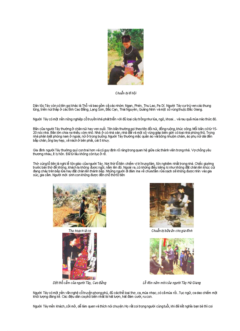 image for page Ảnh và thông tin về các dân tộc Việt Nam