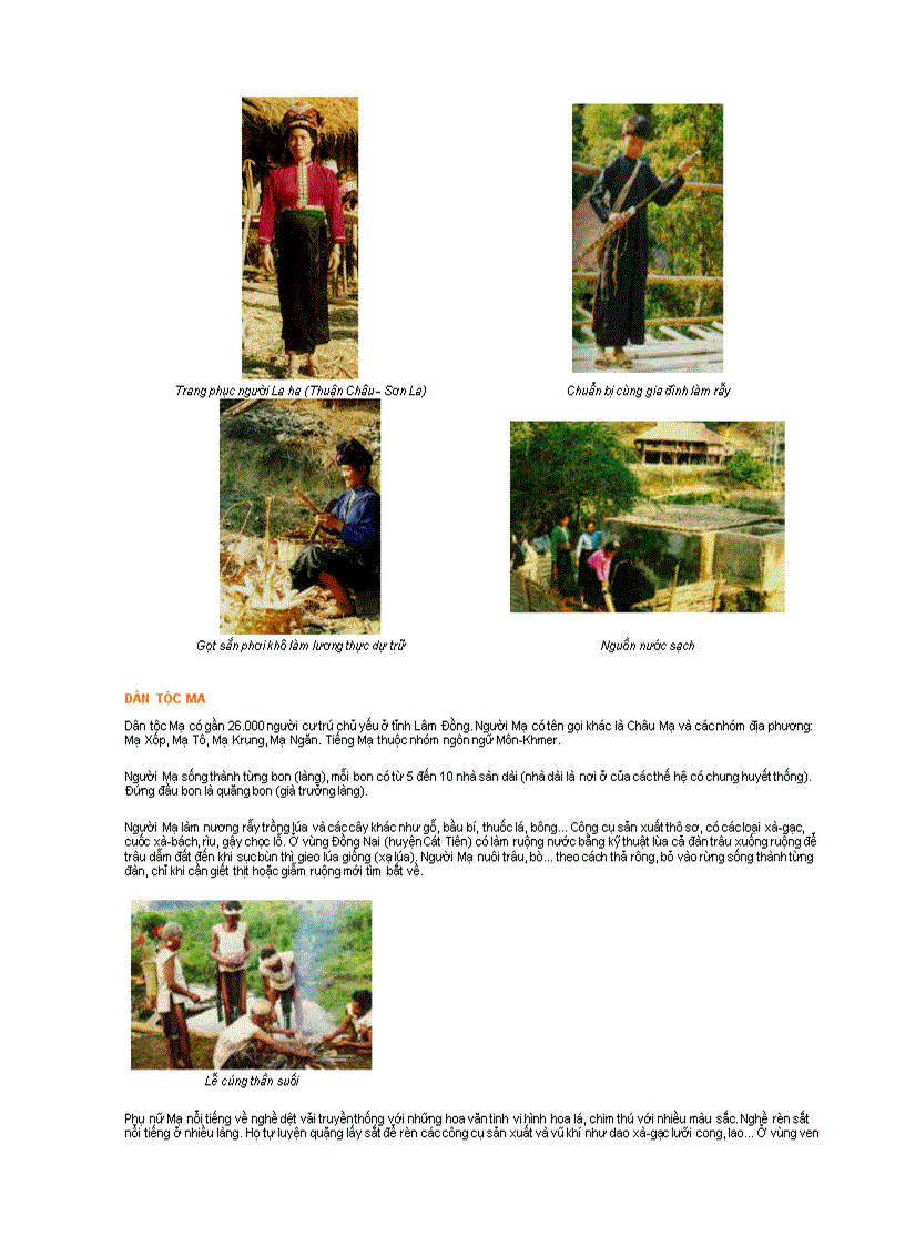 image for page Ảnh và thông tin về các dân tộc Việt Nam