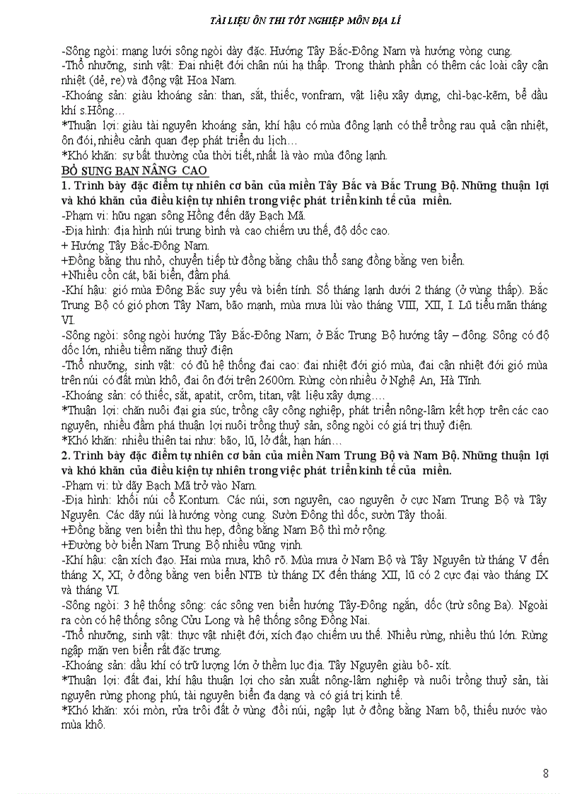 image for page Bộ câu hỏi Trả lời TN THPT