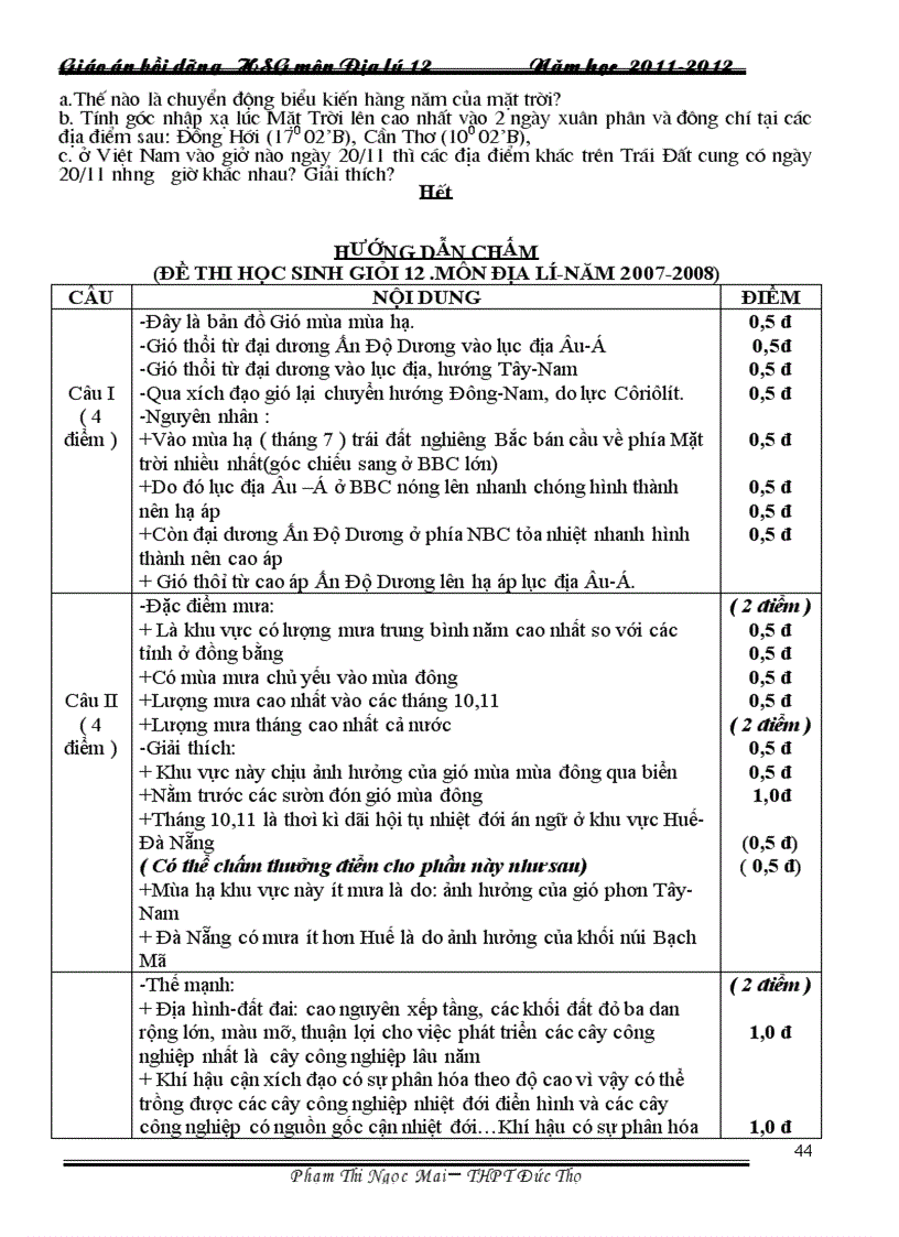 image for page Bộ đề thi học sinh giỏi Địa lý 12