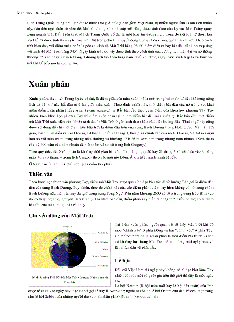 image for page Các tiết khí trong năm