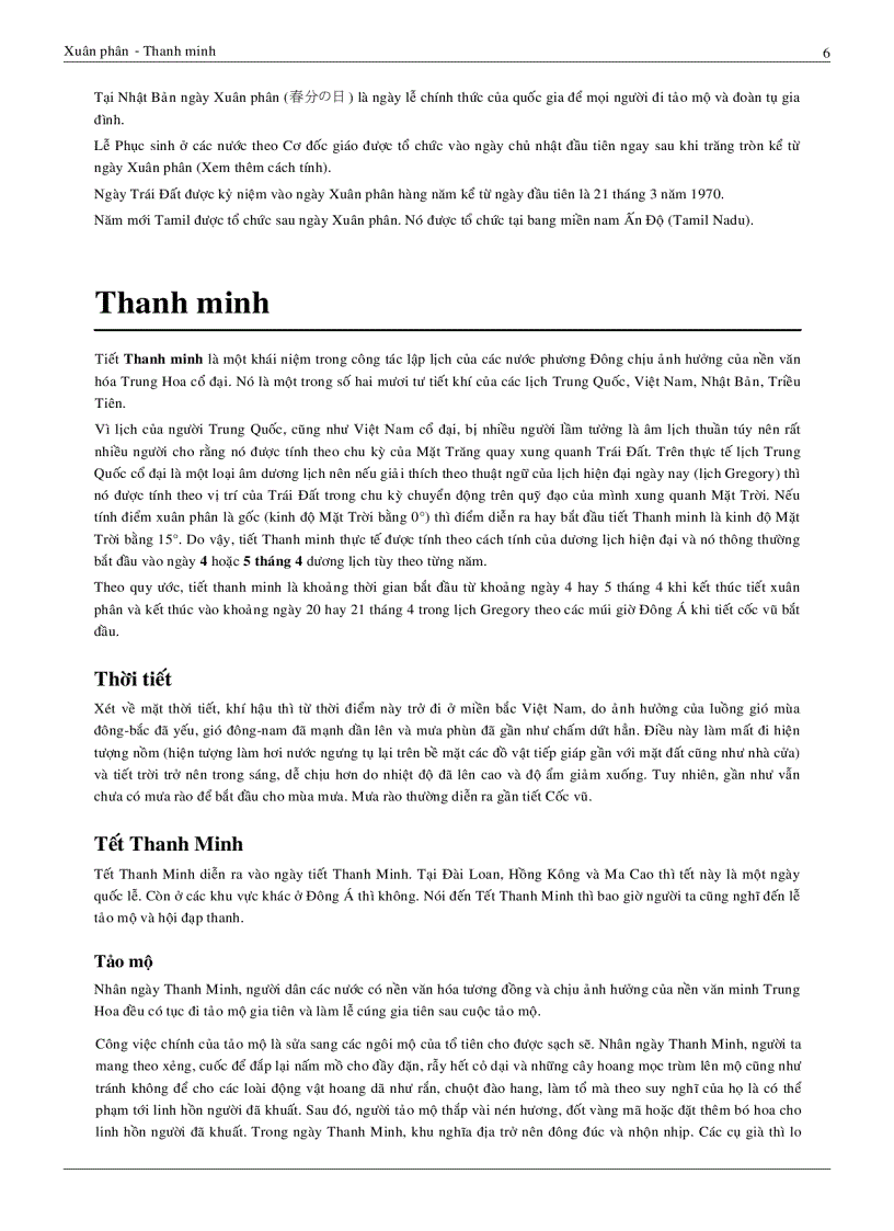 image for page Các tiết khí trong năm