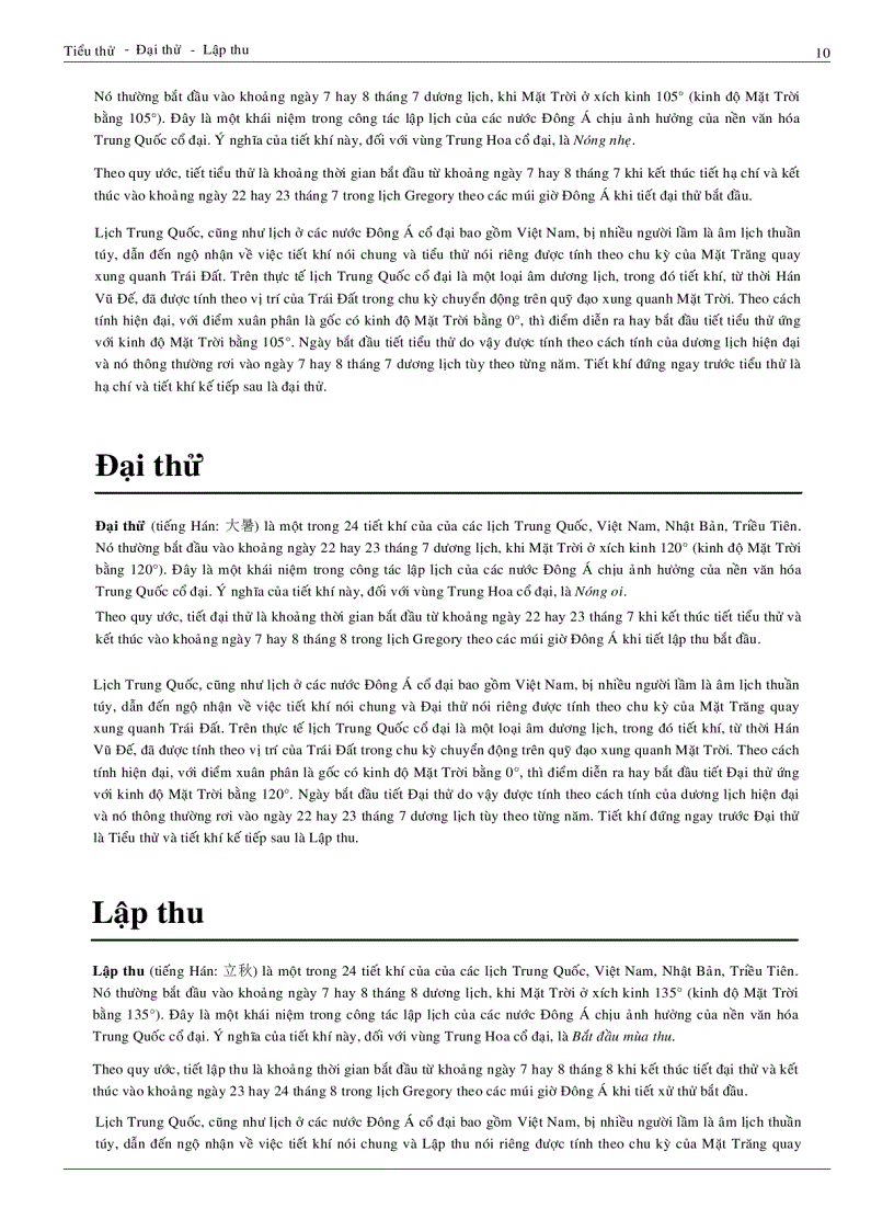 image for page Các tiết khí trong năm