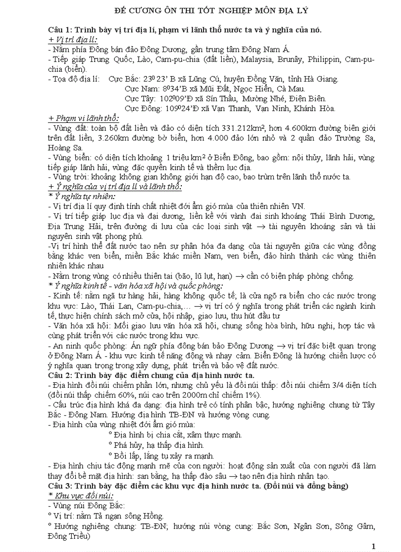 image for page Câu hỏi ôn thi tn