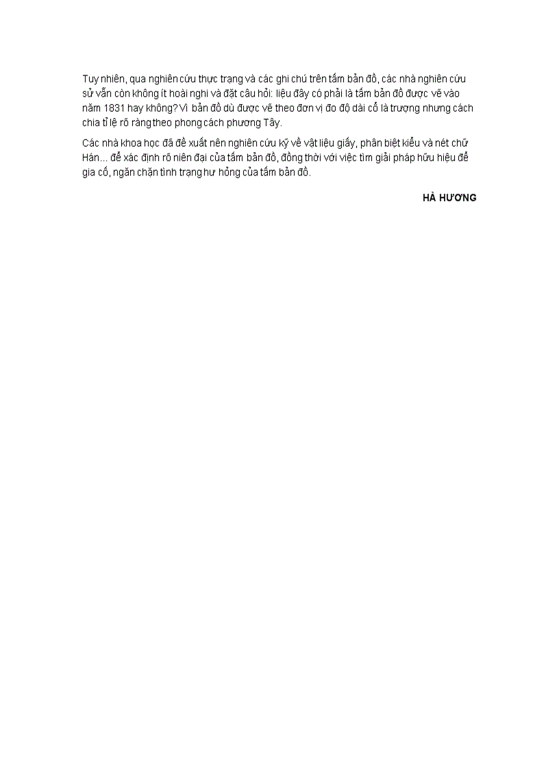 image for page Công bố bản đồ Hà Nội năm 1831