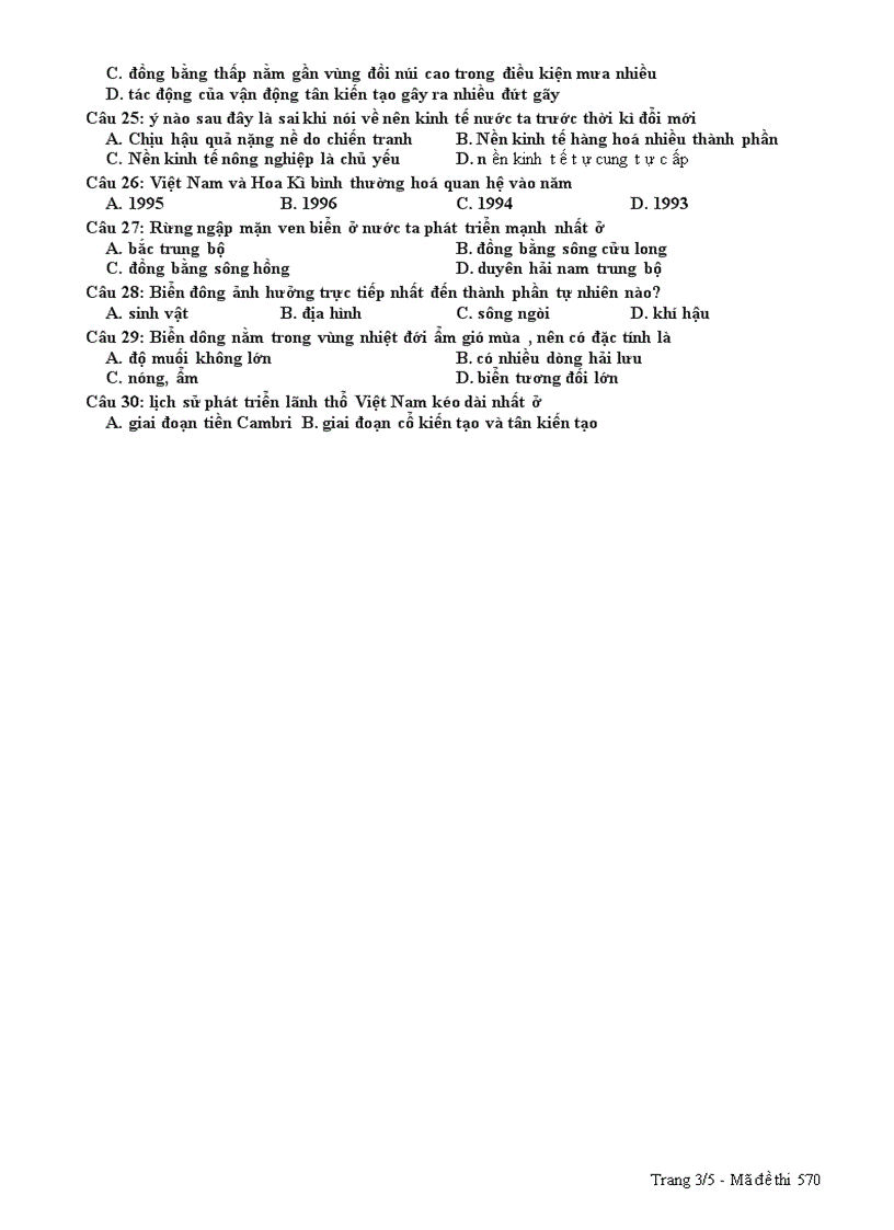 image for page Đề thi CĐ ĐHmới 08 09