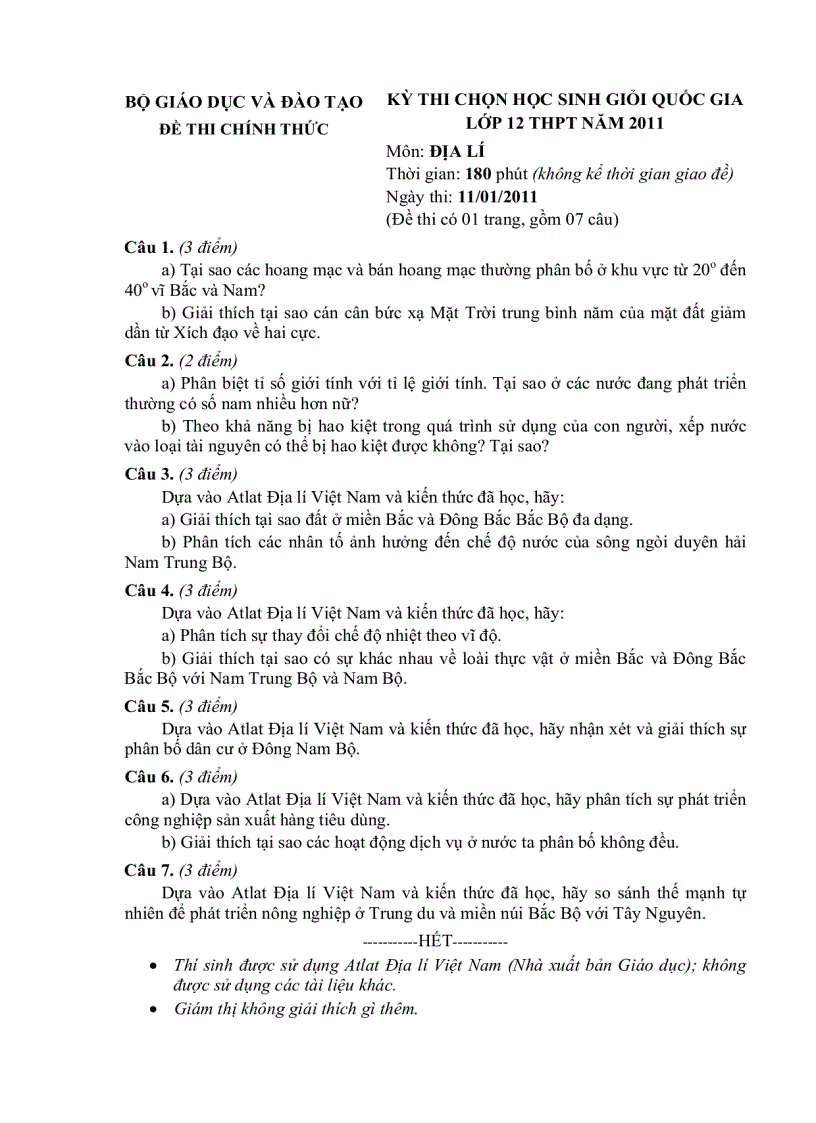 image for page De thi hsg quoc gia mon dia 2011