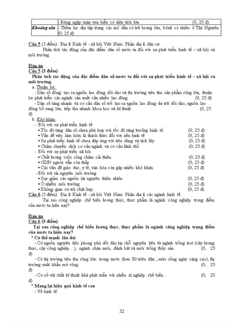 image for page Đề và ĐA thi HSG môn địa 2010 NA