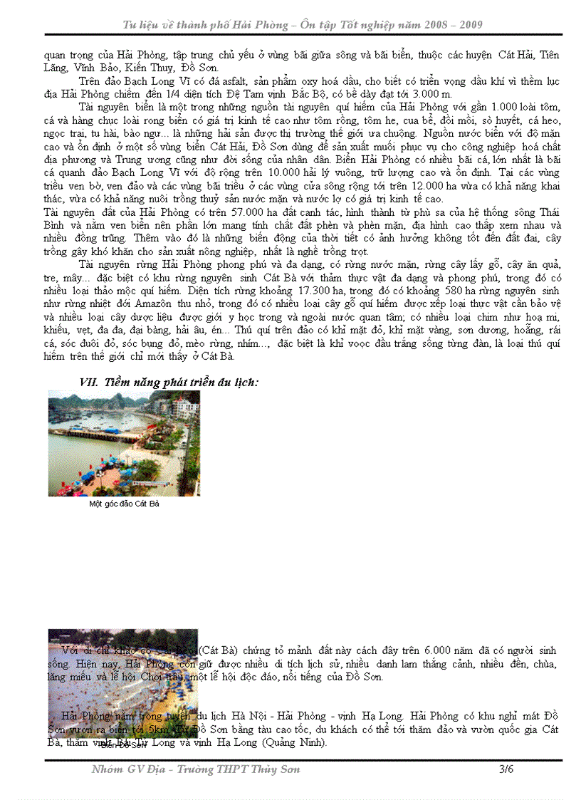 image for page Địa lí địa phương Hải Phòng