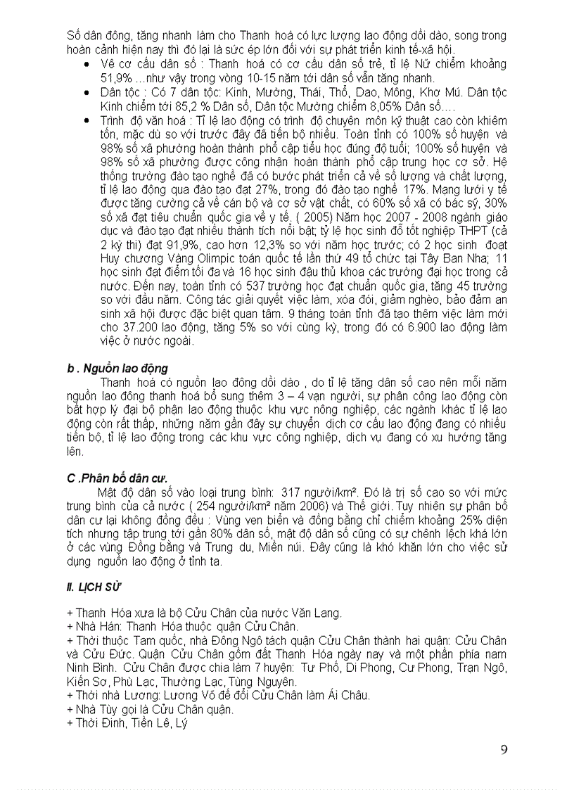 image for page Địa lý Tỉnh Thanh hoá