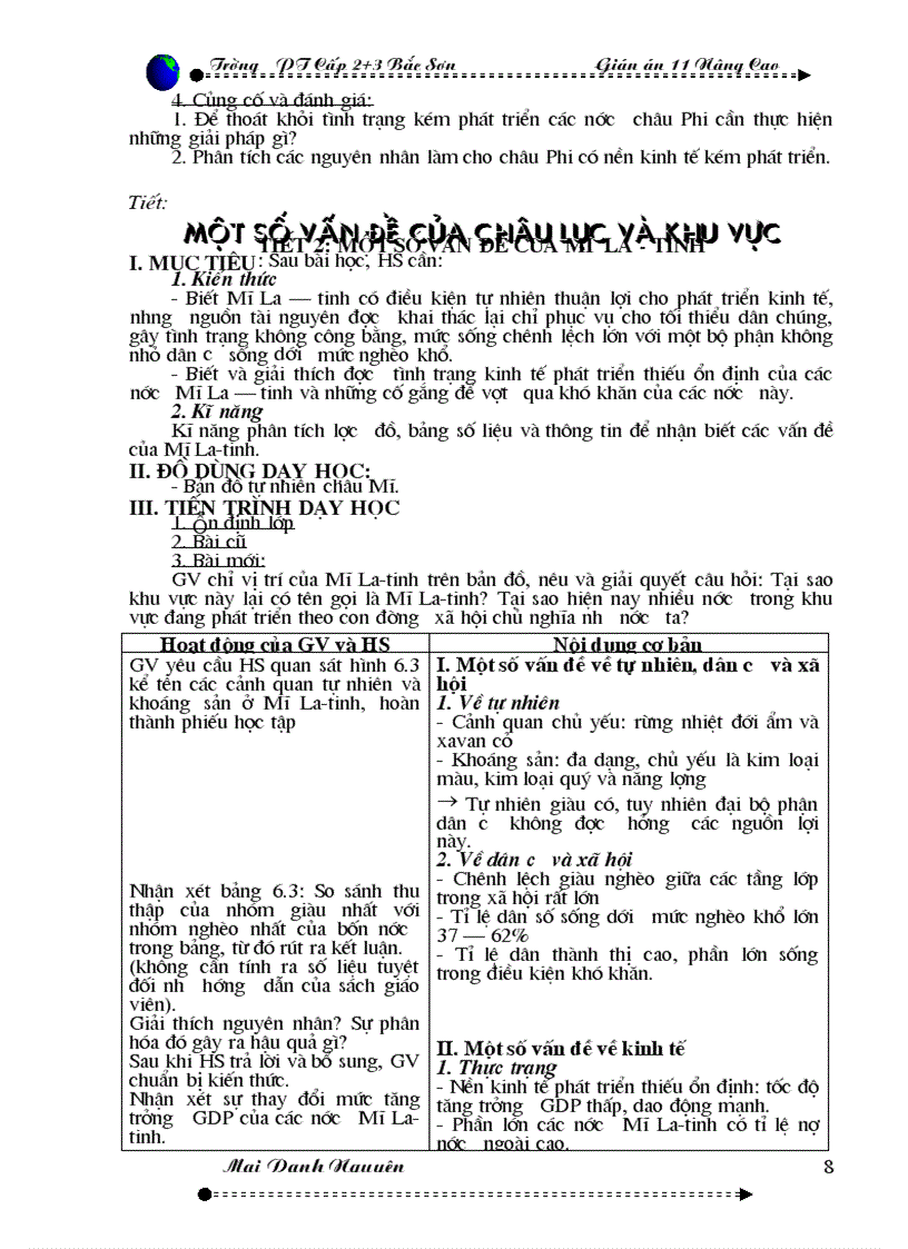 image for page Giao an 11 Dia Nc