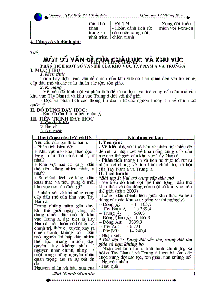 image for page Giao an 11 Dia Nc