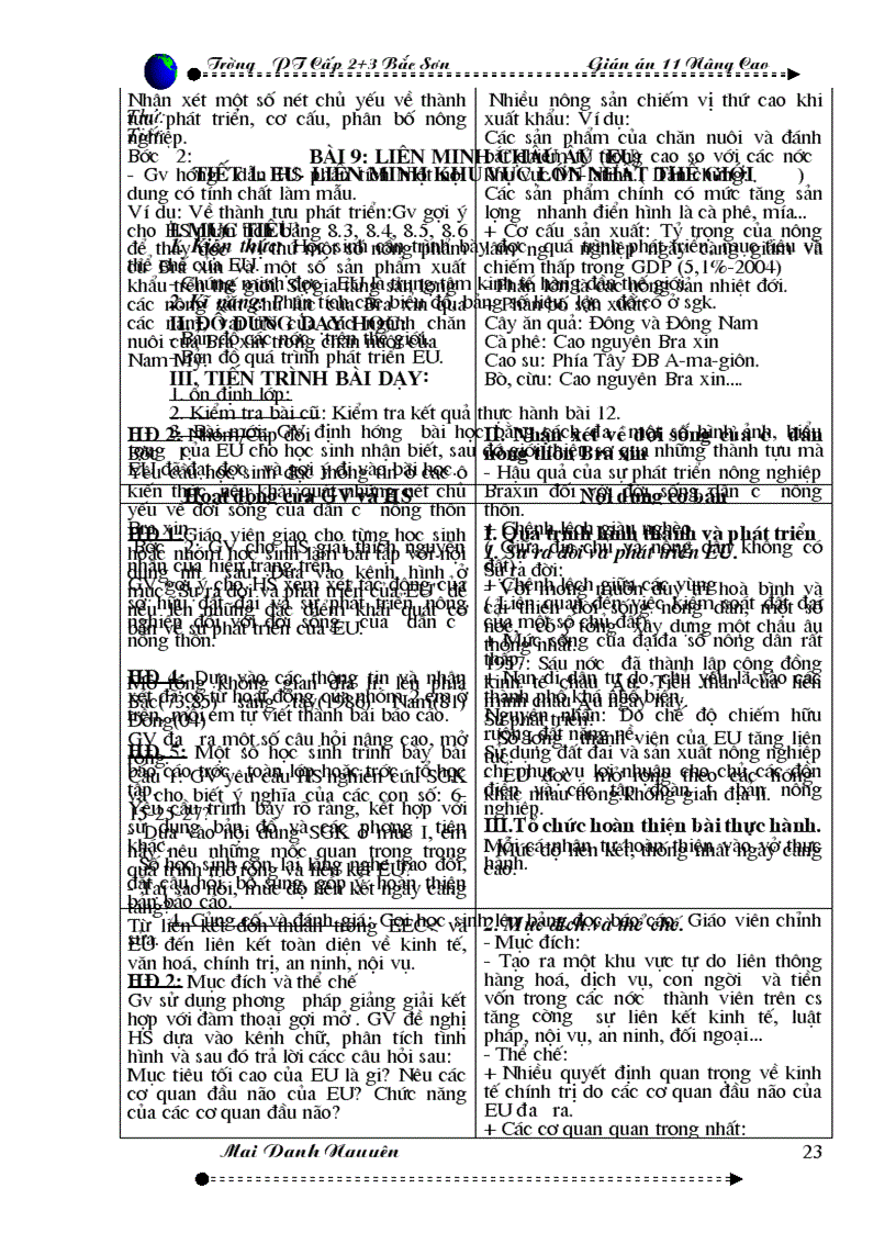 image for page Giao an 11 Dia Nc