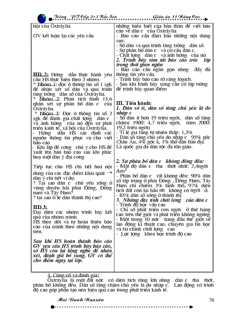 image for page Giao an 11 Dia Nc