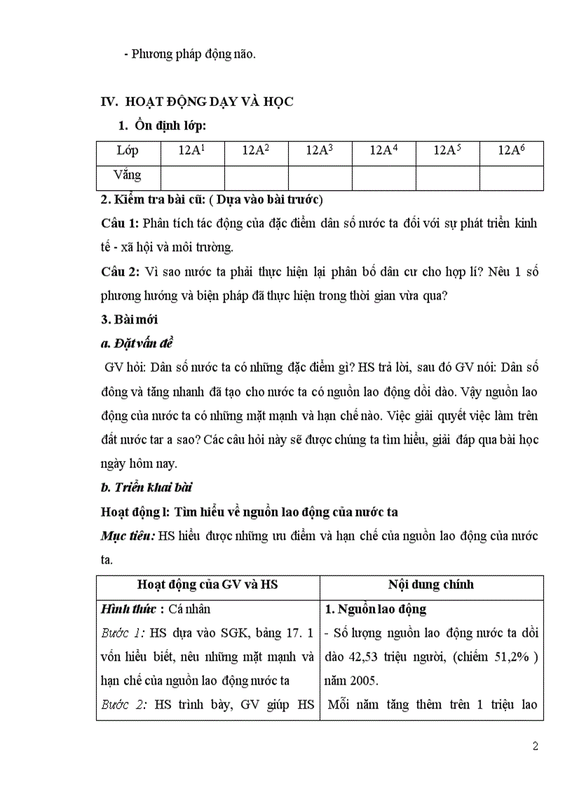 image for page Giáo án 12 bài 17 NC DỰ ÁN