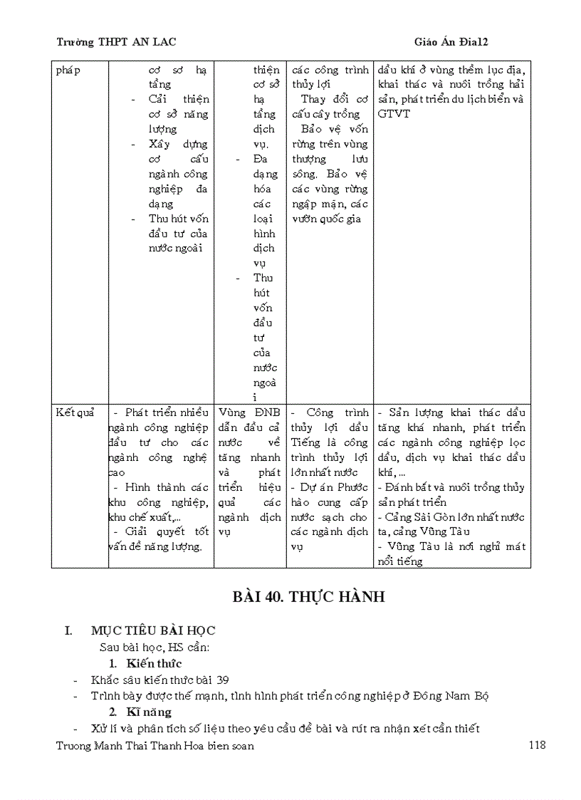 image for page Giáo án địa 12 chương trình mới